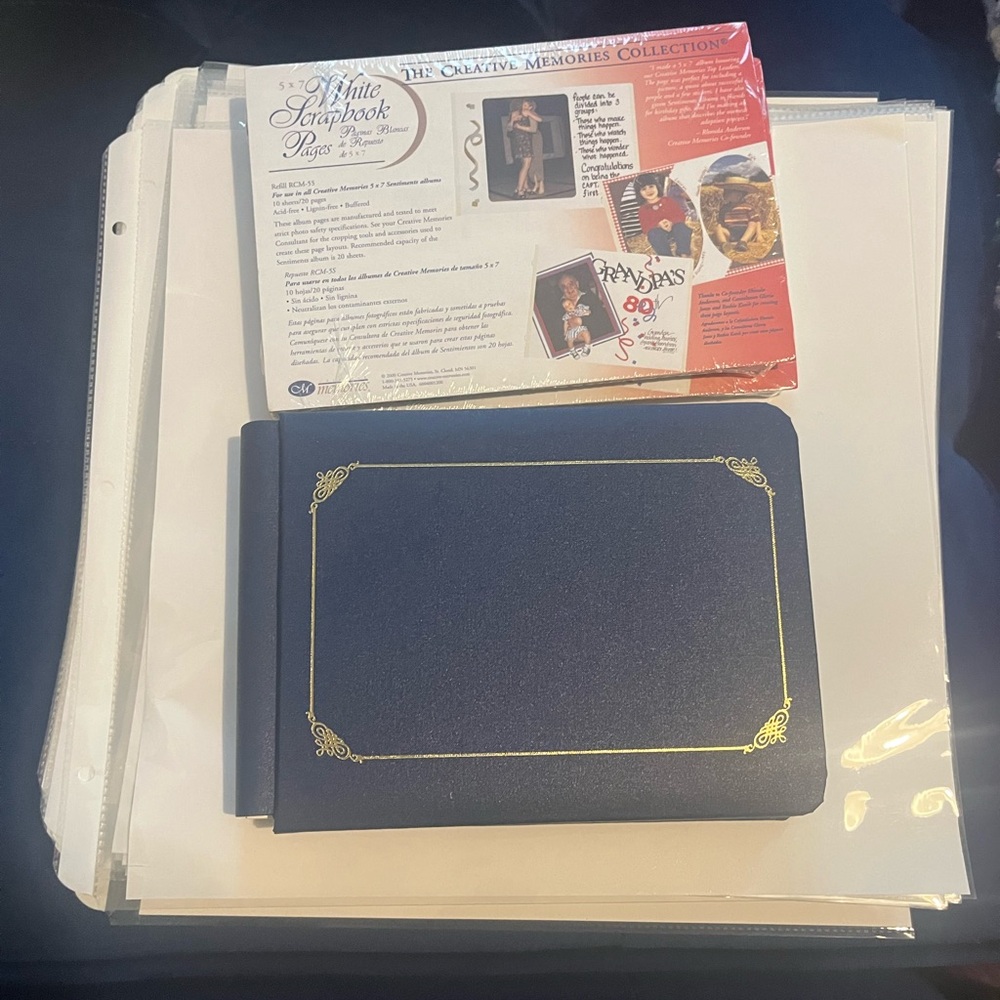 Scrapbooking supply lot